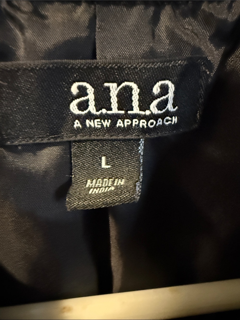 a.n.a Black Velvet Bomber Jacket with Pink Floral Embroidery Accents - Picture 2 of 6